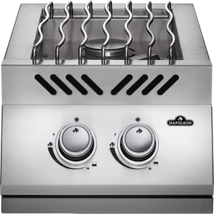 Napoleon 500er Serie doppelter Seitenbrenner, Built-, Grillrost aus Edelstahl