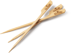 Napoleon Spieße aus Bambus, 15cm lang 