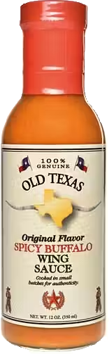 Old Texas Spicy Buffalo Wing Sauce, 350ml, Grillsauce
