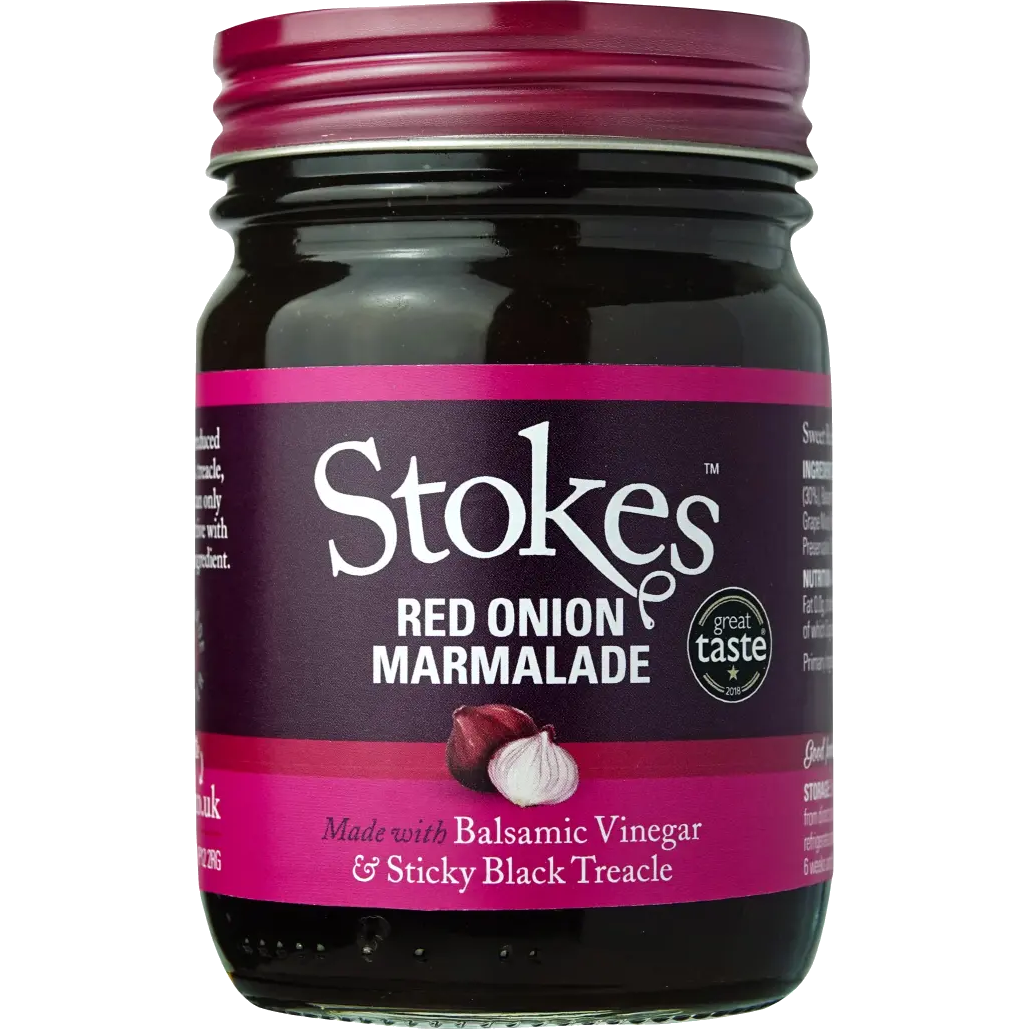Stokes Red Onion Marmelade, 265g, weitere Lebensmittel
