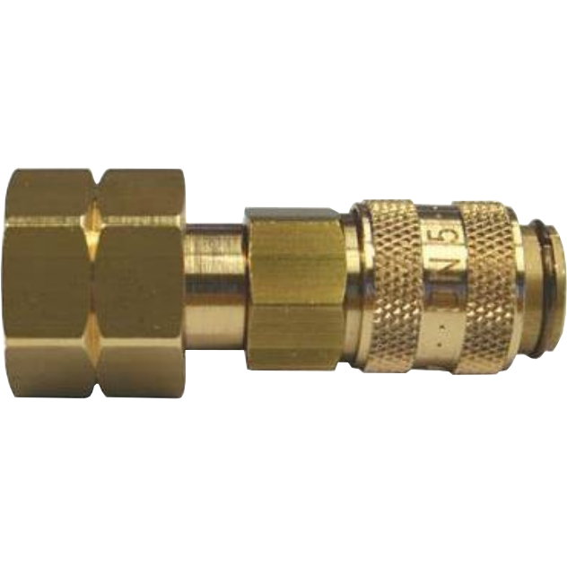 TGO Gasadapter, Quick-Connect zu 1/ 4"