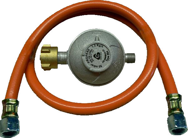 TGO Anschlussgarnitur Standard, Flasche, 1/ 4“L 50mbar