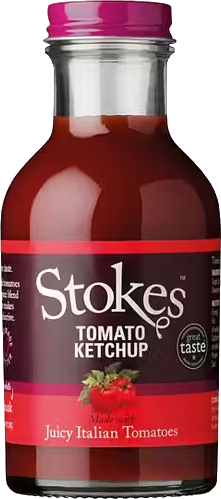 Stokes Real Ketchup 257ml, Grillsauce