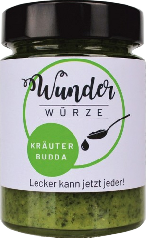 Eatventure Wunderwürze, Kräuterbudda, 165g Glas, Marinaden