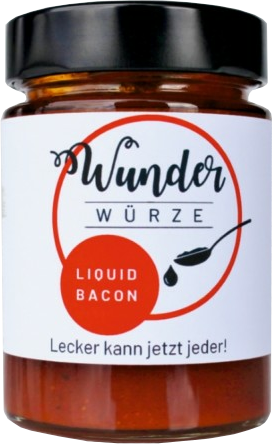 Eatventure Wunderwürze, Liquid Bacon, 165g Glas, Marinaden