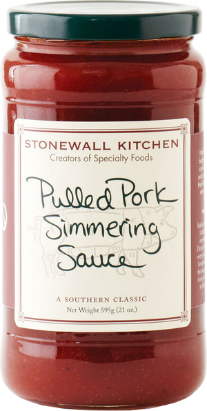 Stonewall Kitchen Stonewall Pulled Pork Simmering Sauce, 624g, Grillsauce