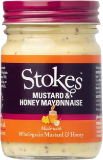 Stokes Mustard & Honey Mayonnaise 217 ml, Grillsauce