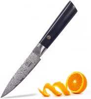 Zayiko Damast Officemesser, "Black Edition"-Serie, Messer