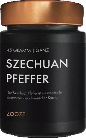 Zooze Szechuan Pfeffer ganze Körner, 45g, Gewürz