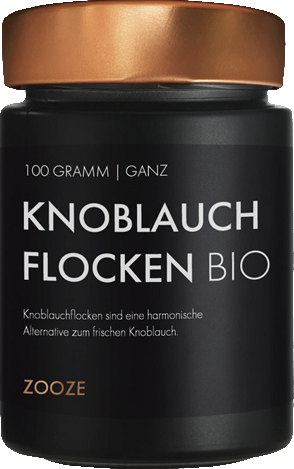 Zooze Knoblauch Flocken Bio, 100g, Gewürz