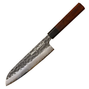 Meat 'n' Great Babossa "Carbonstahl" Santoku, Messer