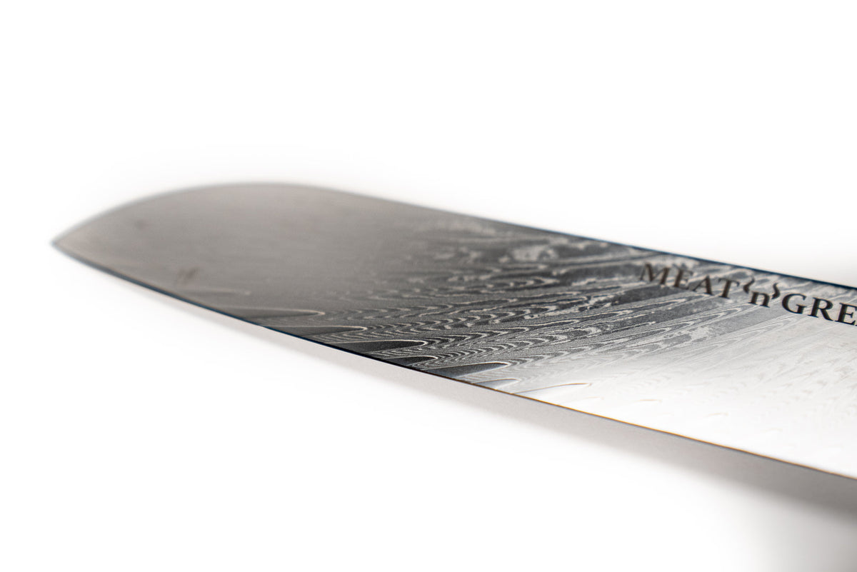 Meat 'n' Great "Aquarell" Santoku, Messer, Detailansicht 1