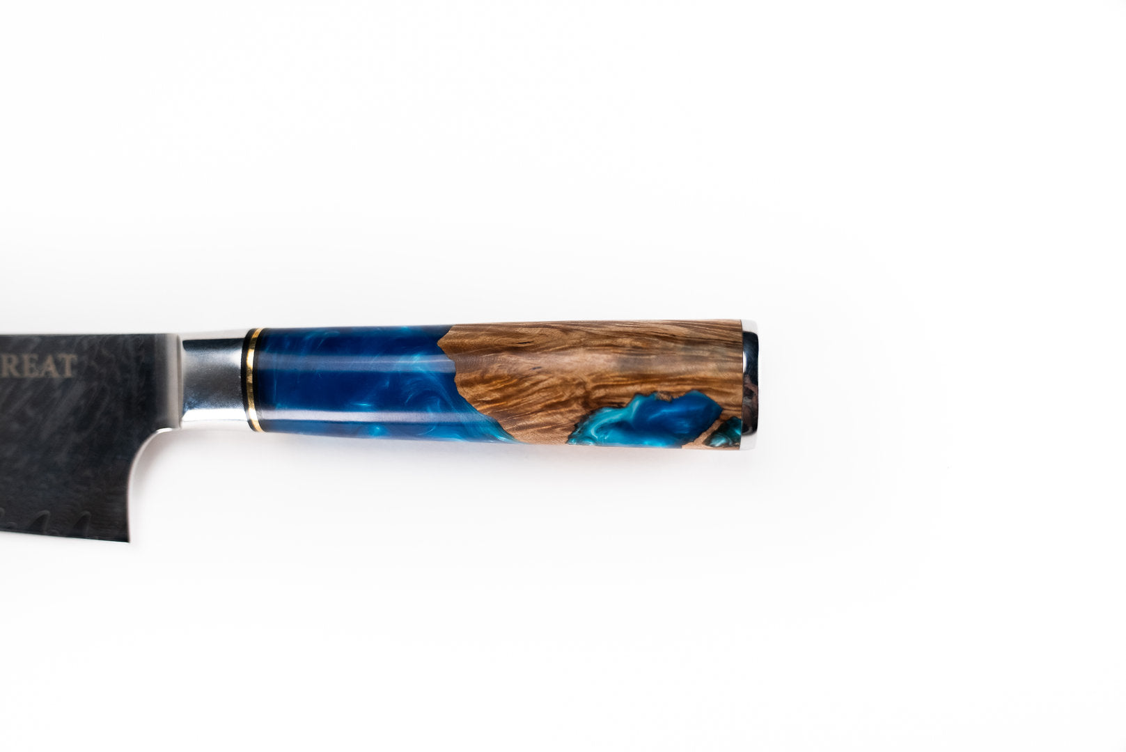 BABOSSA "Aquarell" Chefmesser, Messer, Detailansicht 3