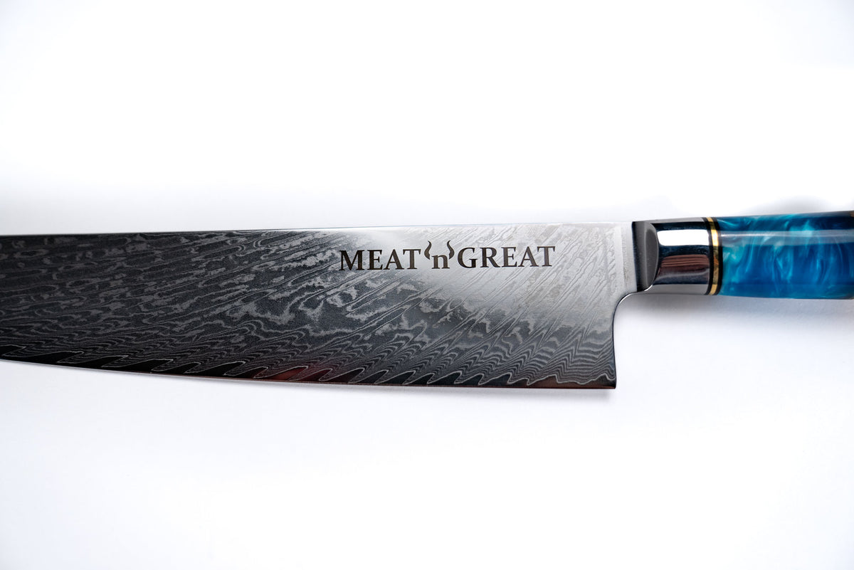 Meat 'n' Great "Aquarell" Bossmesser, Messer, Detailansicht 2