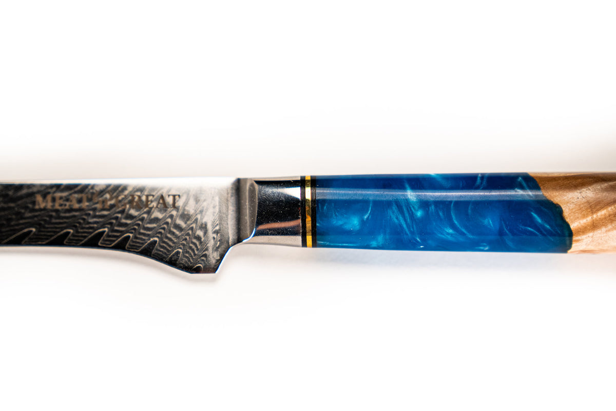 BABOSSA "Aquarell" Filetiermesser, Messer, Detailansicht 3