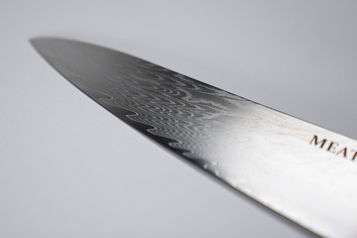 BABOSSA "Aquarell" Chefmesser, Messer, Detailansicht 1