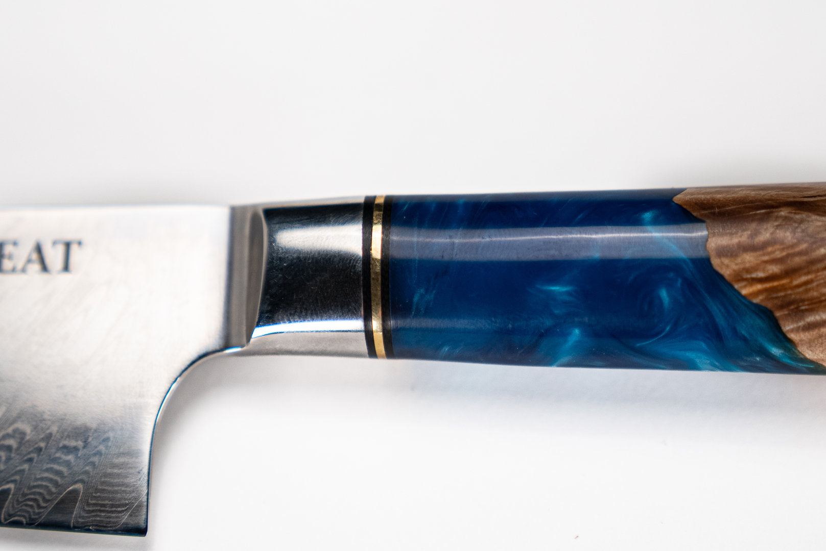 BABOSSA "Aquarell" Chefmesser, Messer, Detailansicht 5