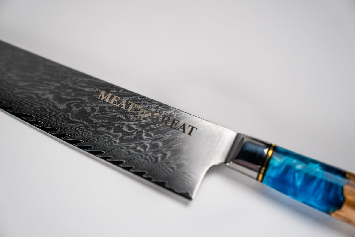 Meat 'n' Great "Aquarell" Bossmesser, Messer, Detailansicht 3