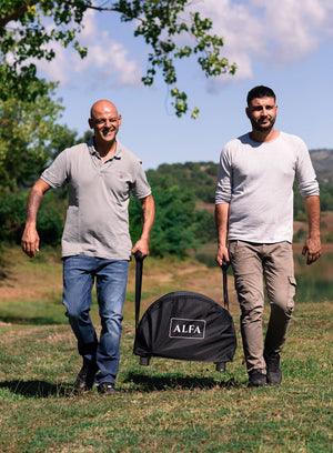 Alfa Forni Abdeckhaube & Tragetasche für Moderno Portable, Grillzubehör, Detailansicht 1